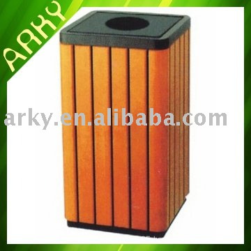 Good Quality Outdoor Wooden Dust Bin